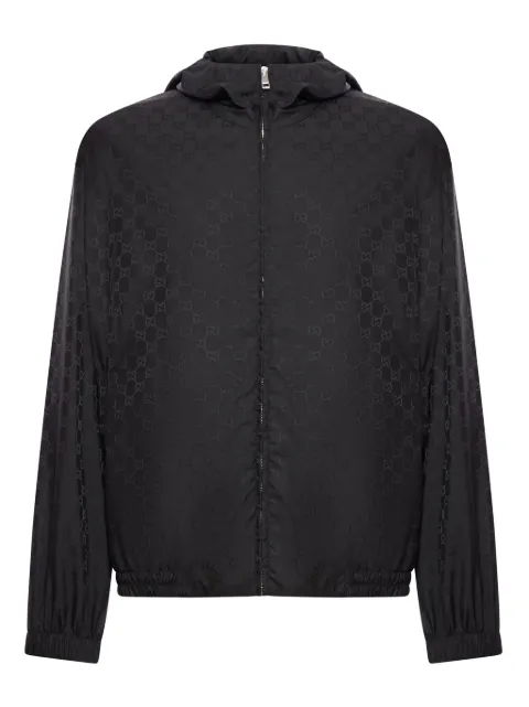 Gucci monogram hooded jacket