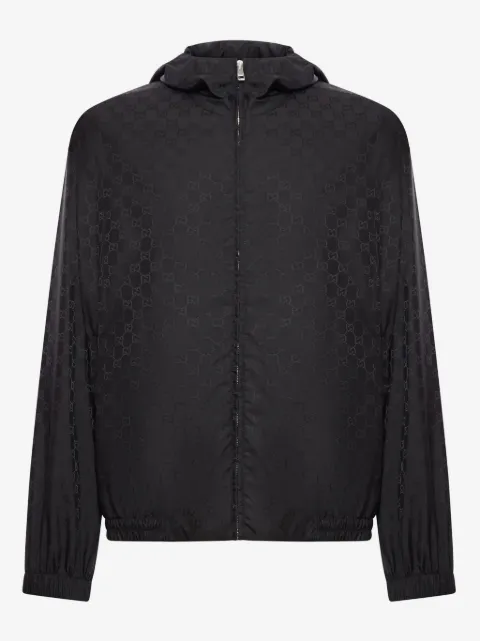 Gucci monogram hooded jacket