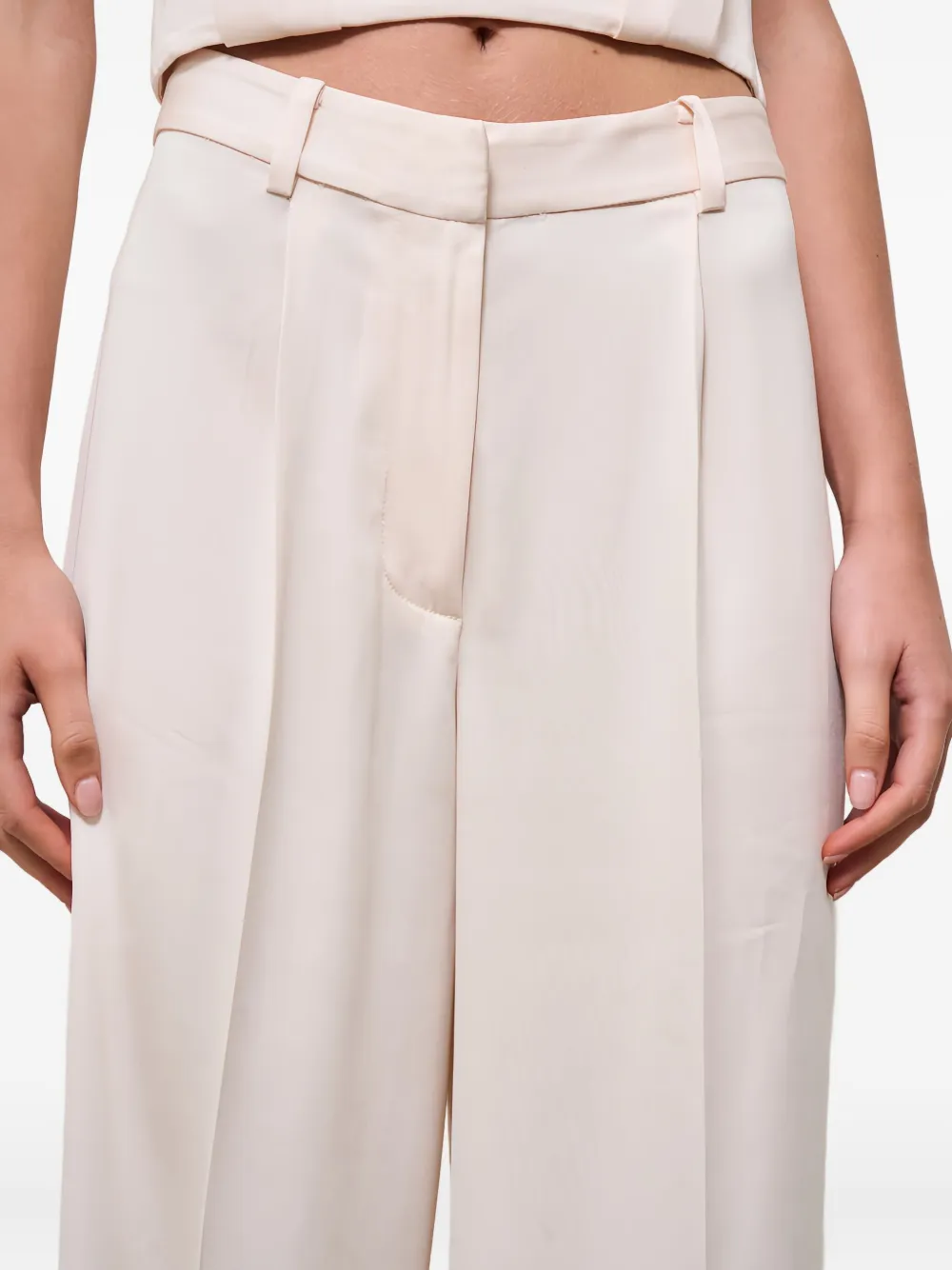 IRO pleated trousers Beige