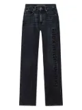 Alexander Wang logo-detail jeans - Grey