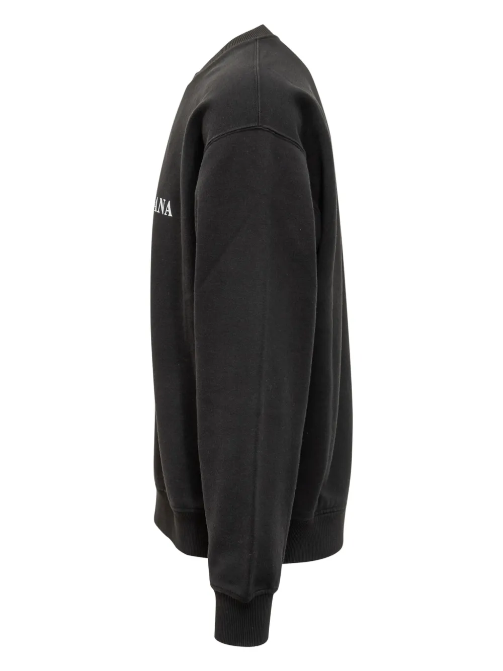 Dolce & Gabbana Sweater met geborduurd logo Zwart