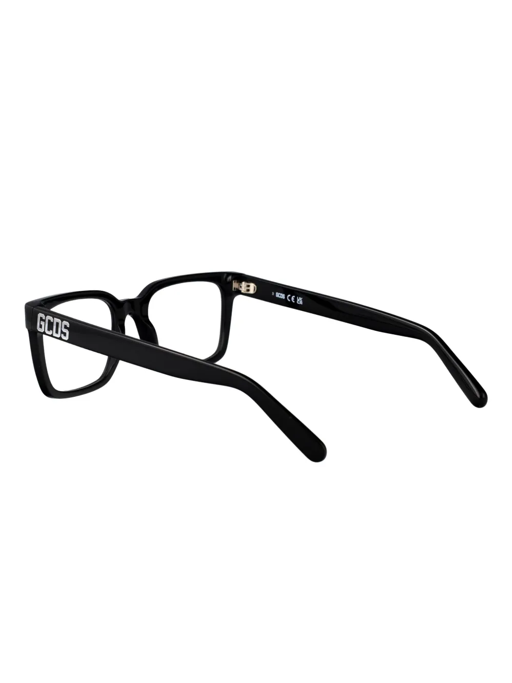GCDS wayfarer-frame glasses Zwart