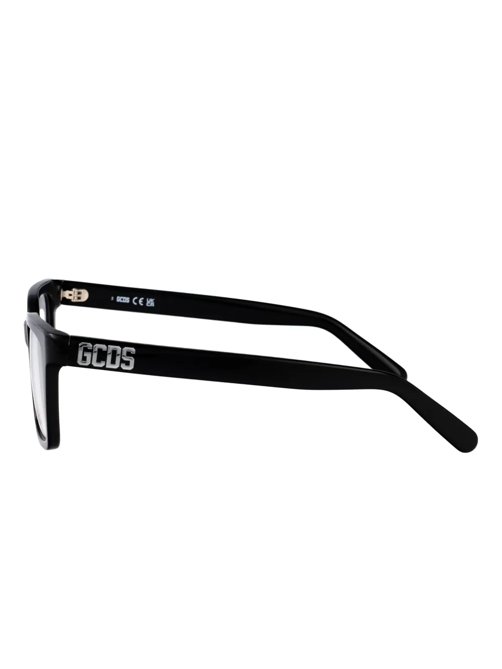 GCDS wayfarer-frame glasses Zwart