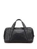 CHANEL Pre-Owned 2005-2006 CC Chevron Quilted Lambskin boston bag - Black