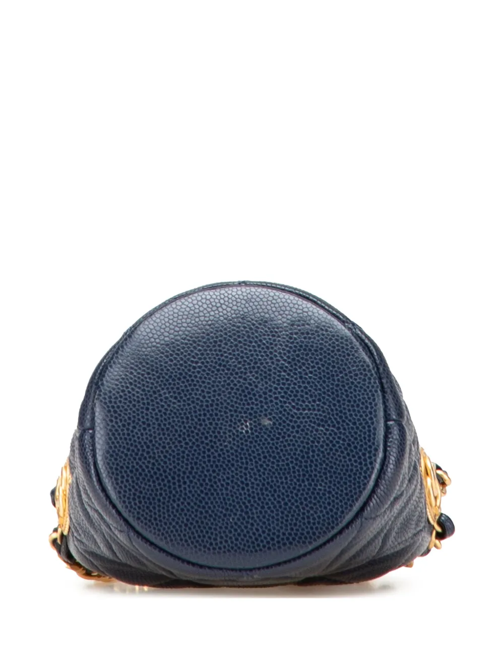 在庫SALE★Chanel Medallion Charms Bucket Bag Caviar Mini Authenticated Chanel Mini Quilted Caviar Medallion Charms