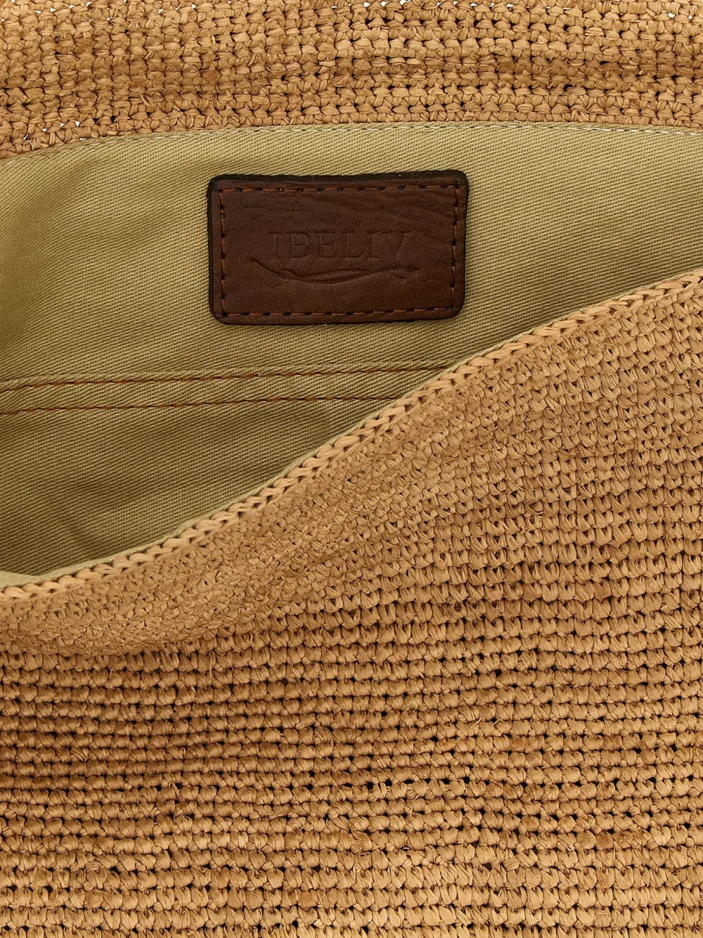 IBELIV Lahady raffia tote bag Beige