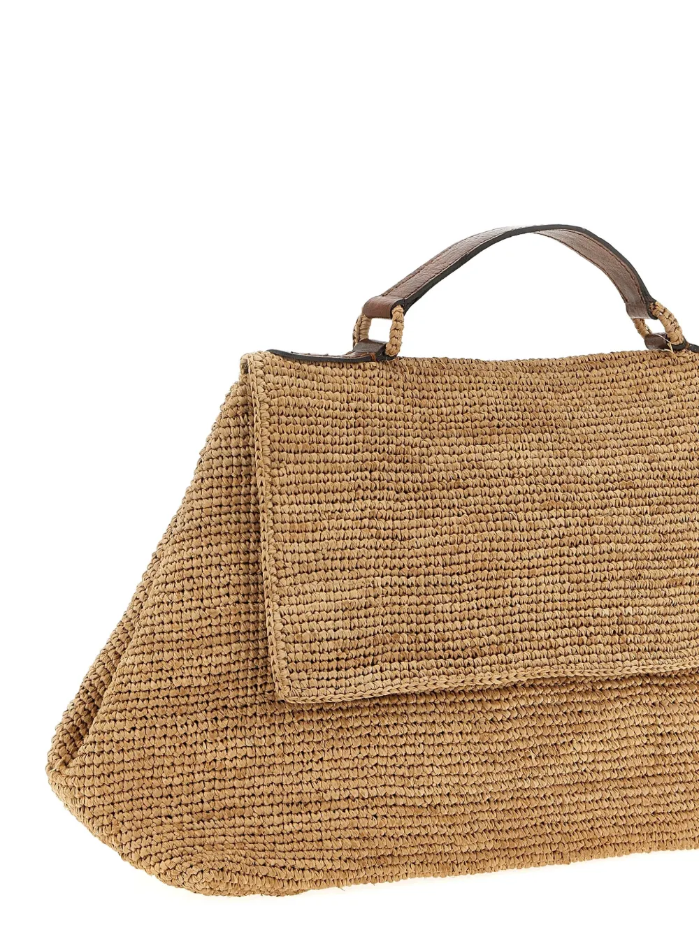 IBELIV Lahady raffia tote bag Beige