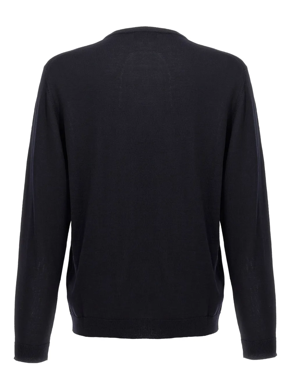 Roberto Collina crew-neck merino-wool sweater Blauw