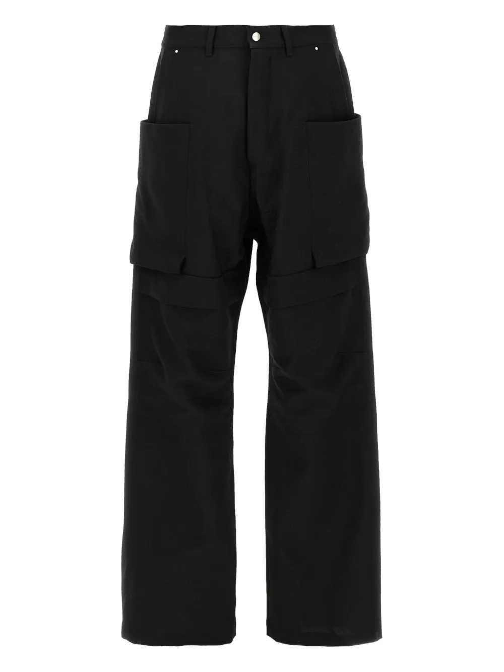 Rick Owens Stefan cargo low-crotch trousers Zwart