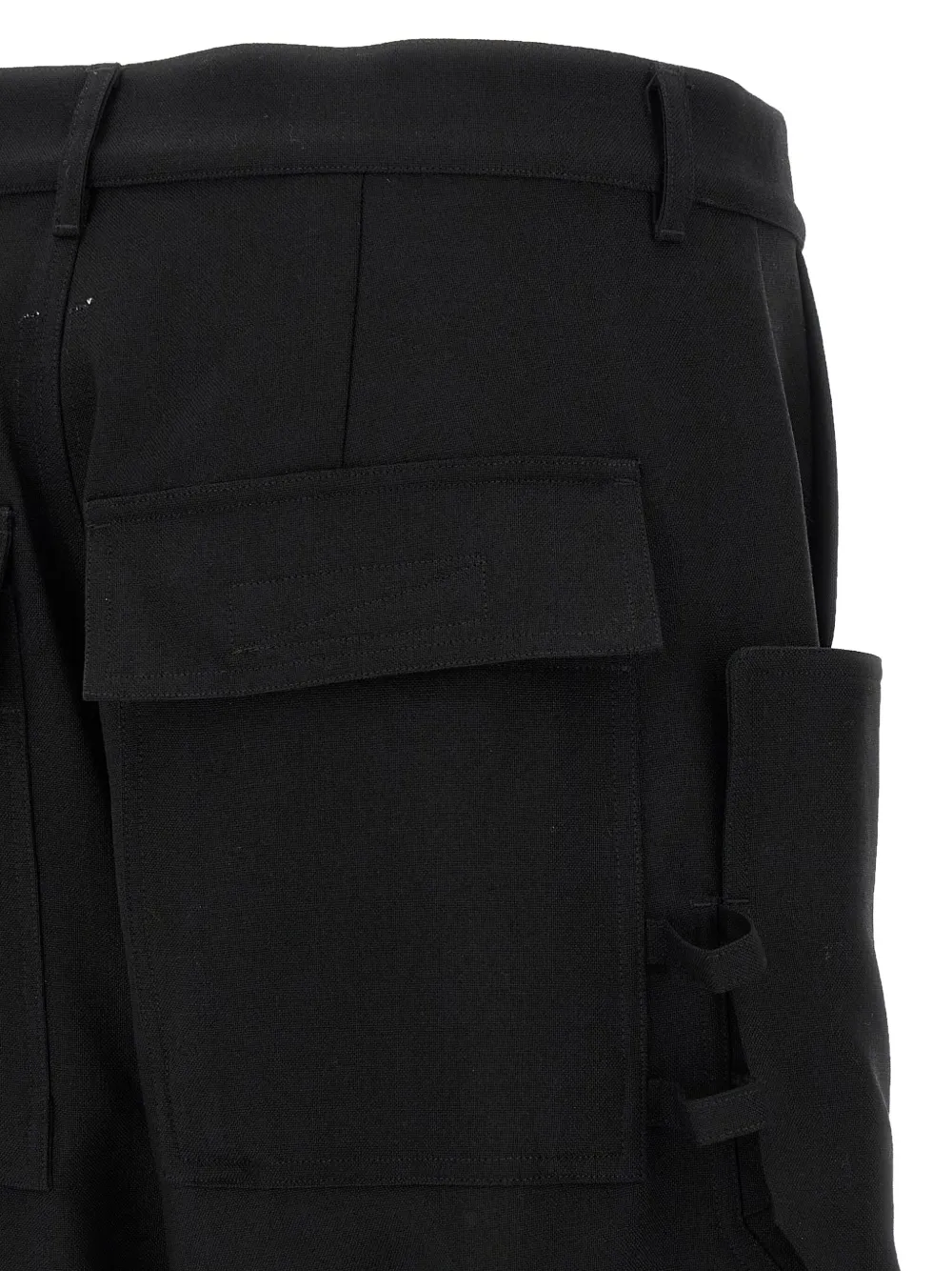 Rick Owens Stefan cargo low-crotch trousers Zwart