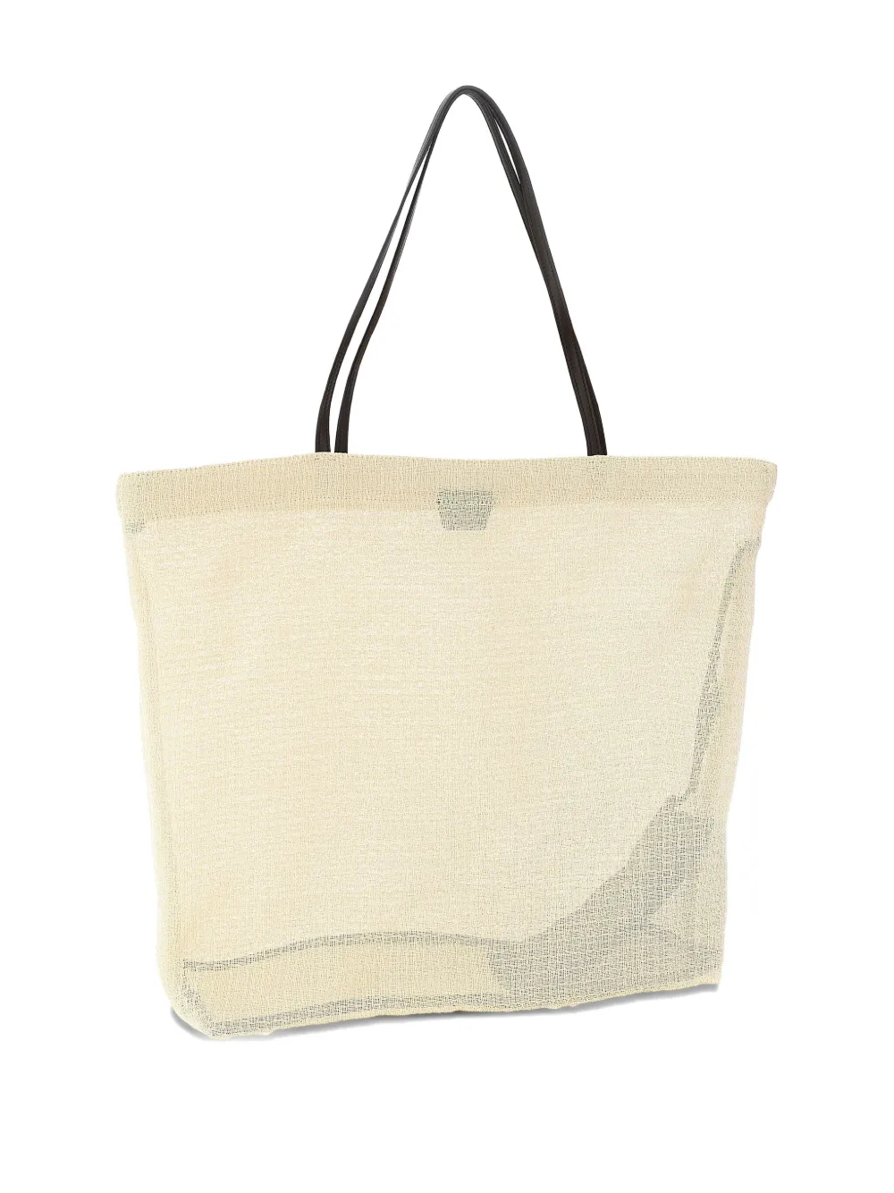 The Row Barn mesh tote bag Beige