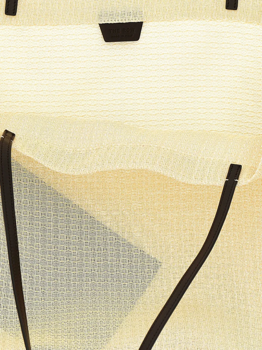 The Row Barn mesh tote bag Beige