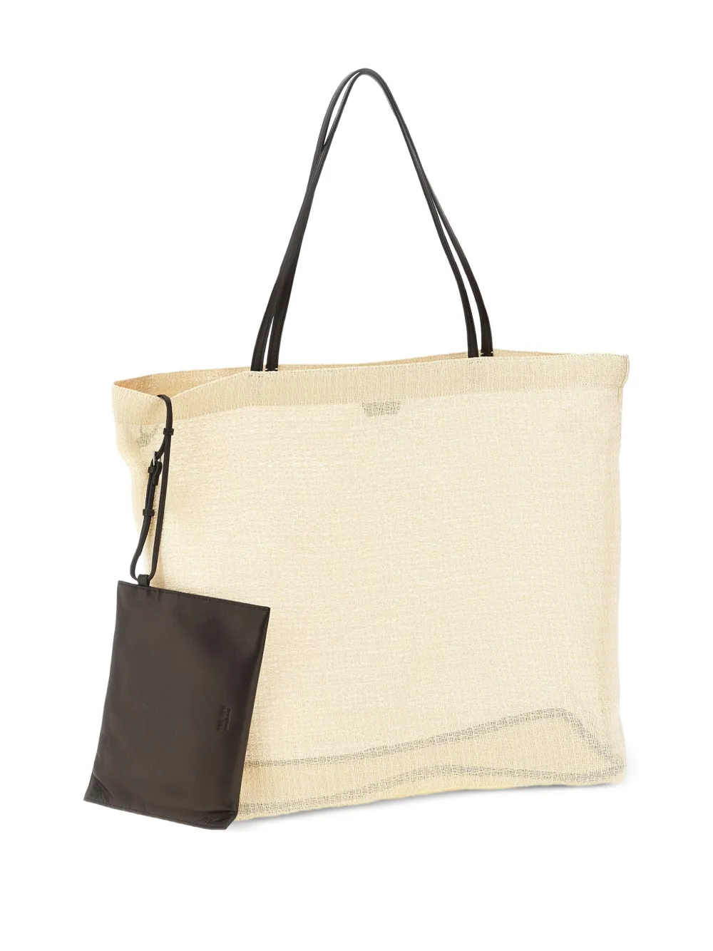 The Row Barn mesh tote bag Beige