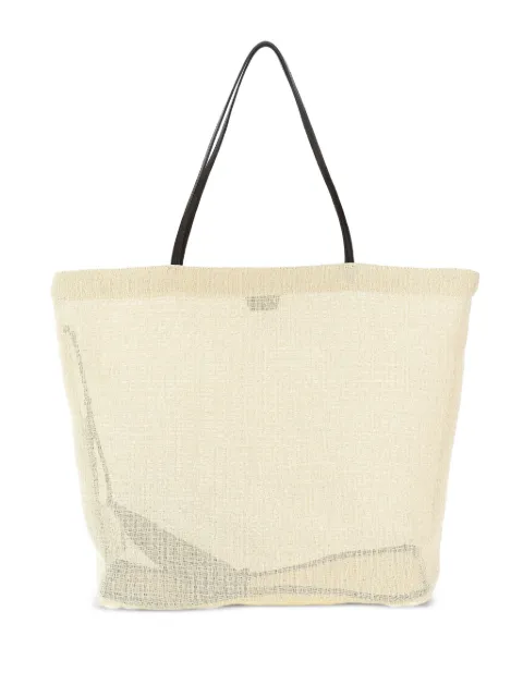 The Row Barn mesh tote bag