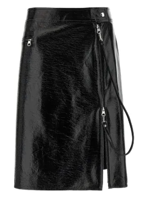 VIP【関税送料無料】希少 COURREGES SKIRT VIP【関税送料無料】希少 ALEXANDER MCQUEEN BLACK GREY SKIRT