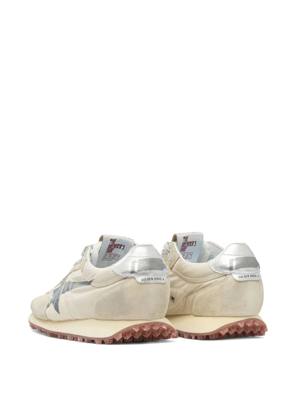 Golden Goose Marathon suede-leather sneakers Neutrals