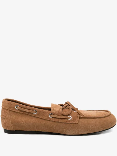 Senso suede boat shoes