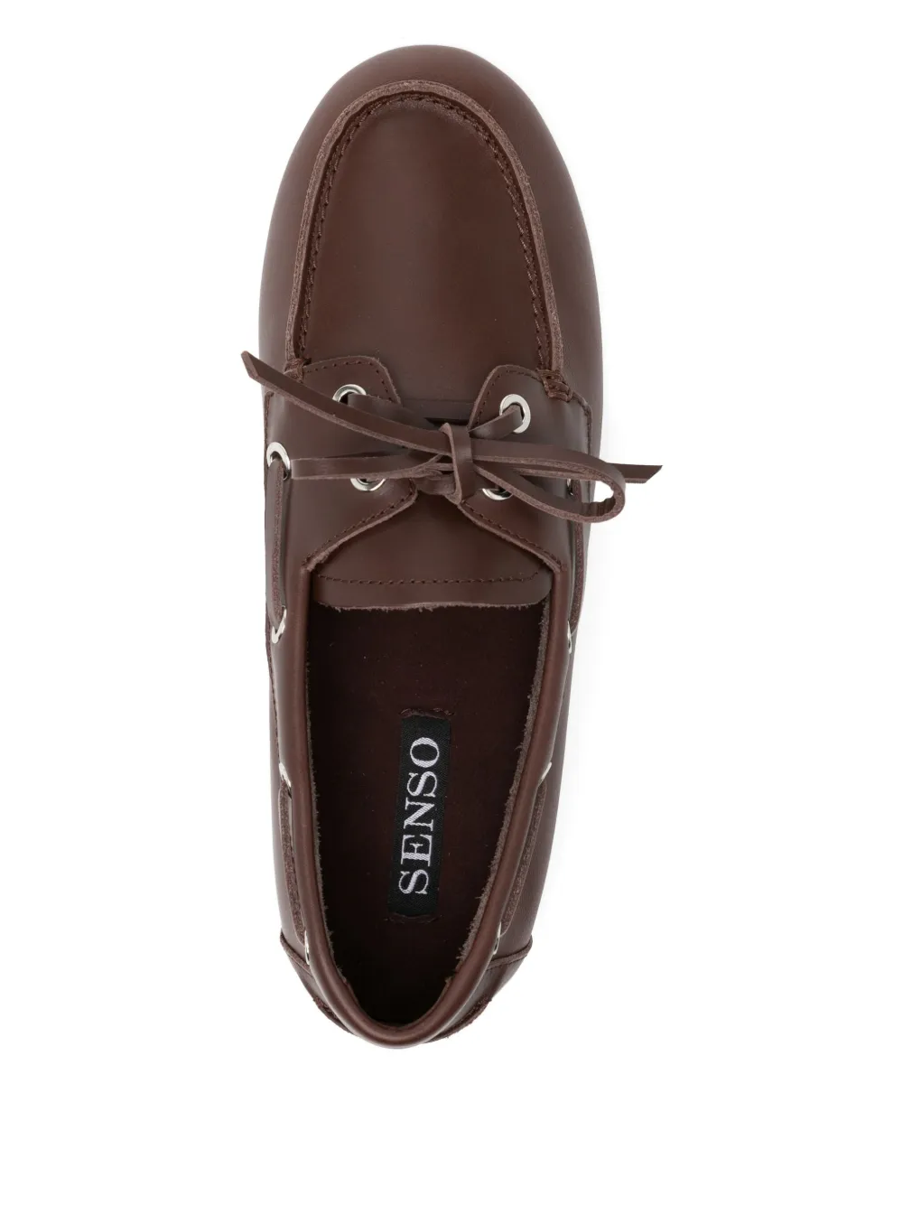 Senso Leren bootschoenen Bruin