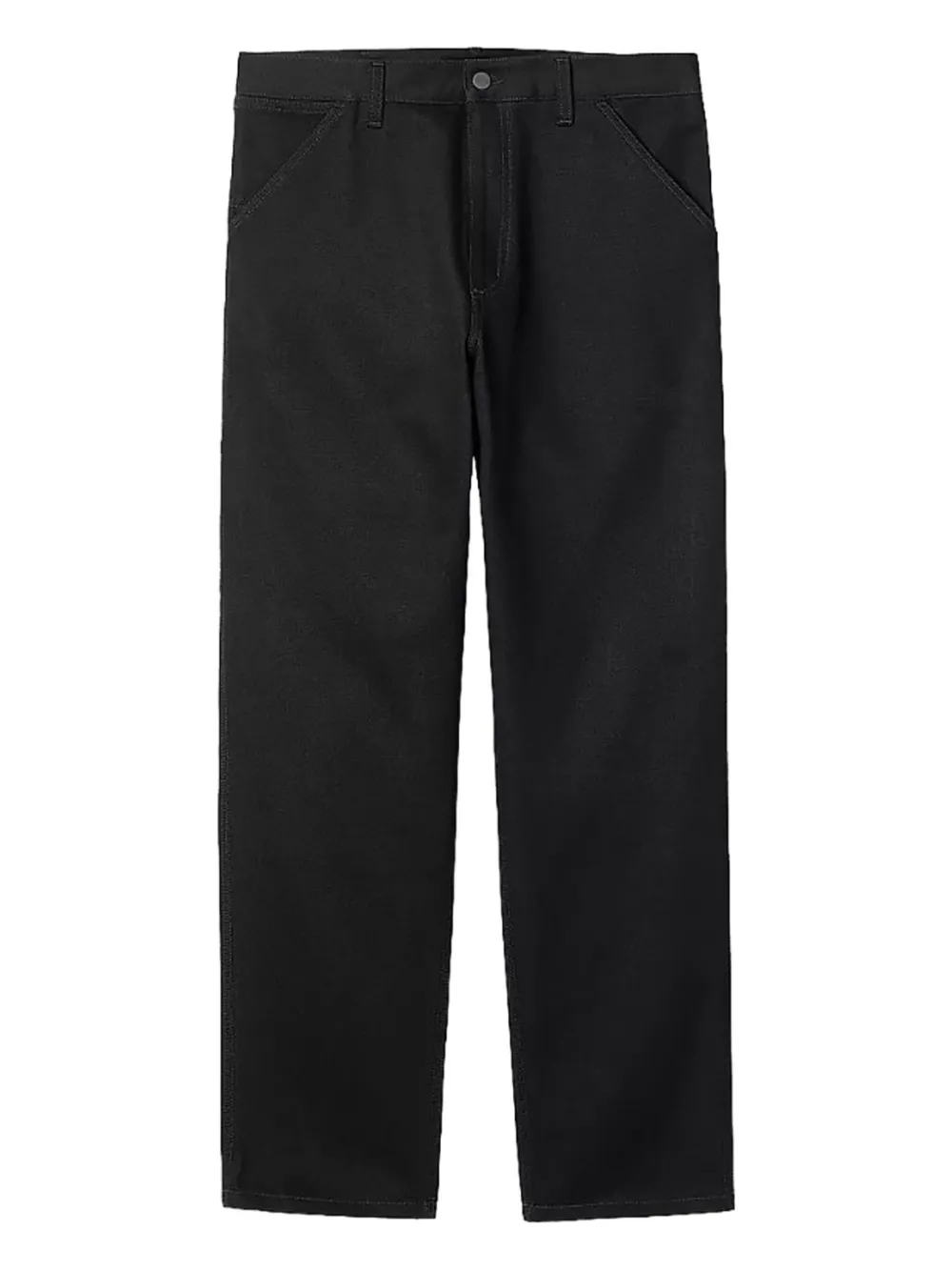 Carhartt WIP five-pocket cotton jeans Zwart