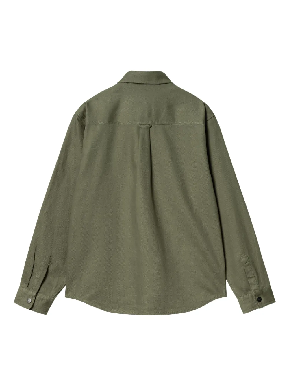 Carhartt WIP Crawford pockets classic-collar shirt jacket Groen