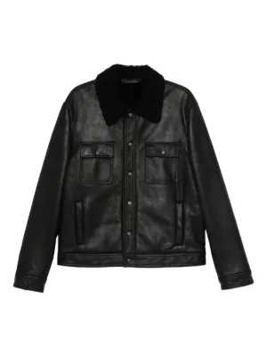 Studio Nicholson レザージャケット | ブラック | FARFETCH JP