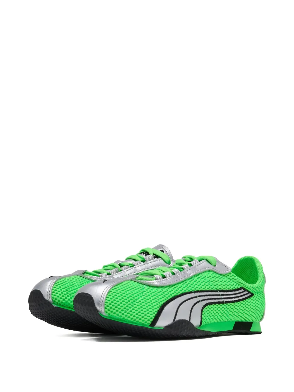 PUMA H-Street OG perforated lace-up low-top sneakers Green