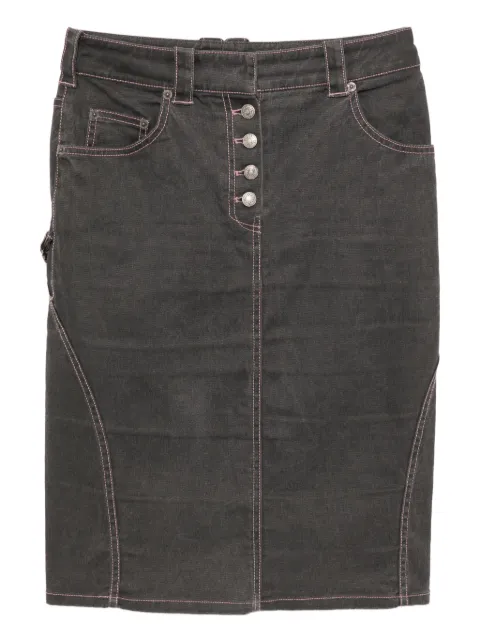 Christian Dior Pre-Owned 2003 denim skirt
