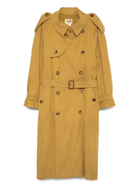 Hermès Pre-Owned 1990-2000s double breasted coat