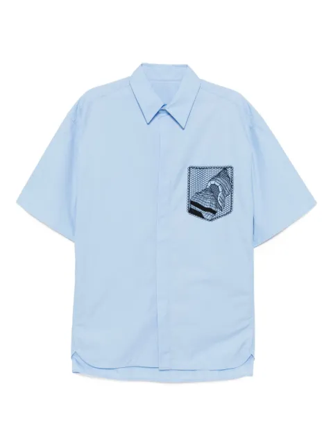 CROQUIS oversized short-sleeved shirt