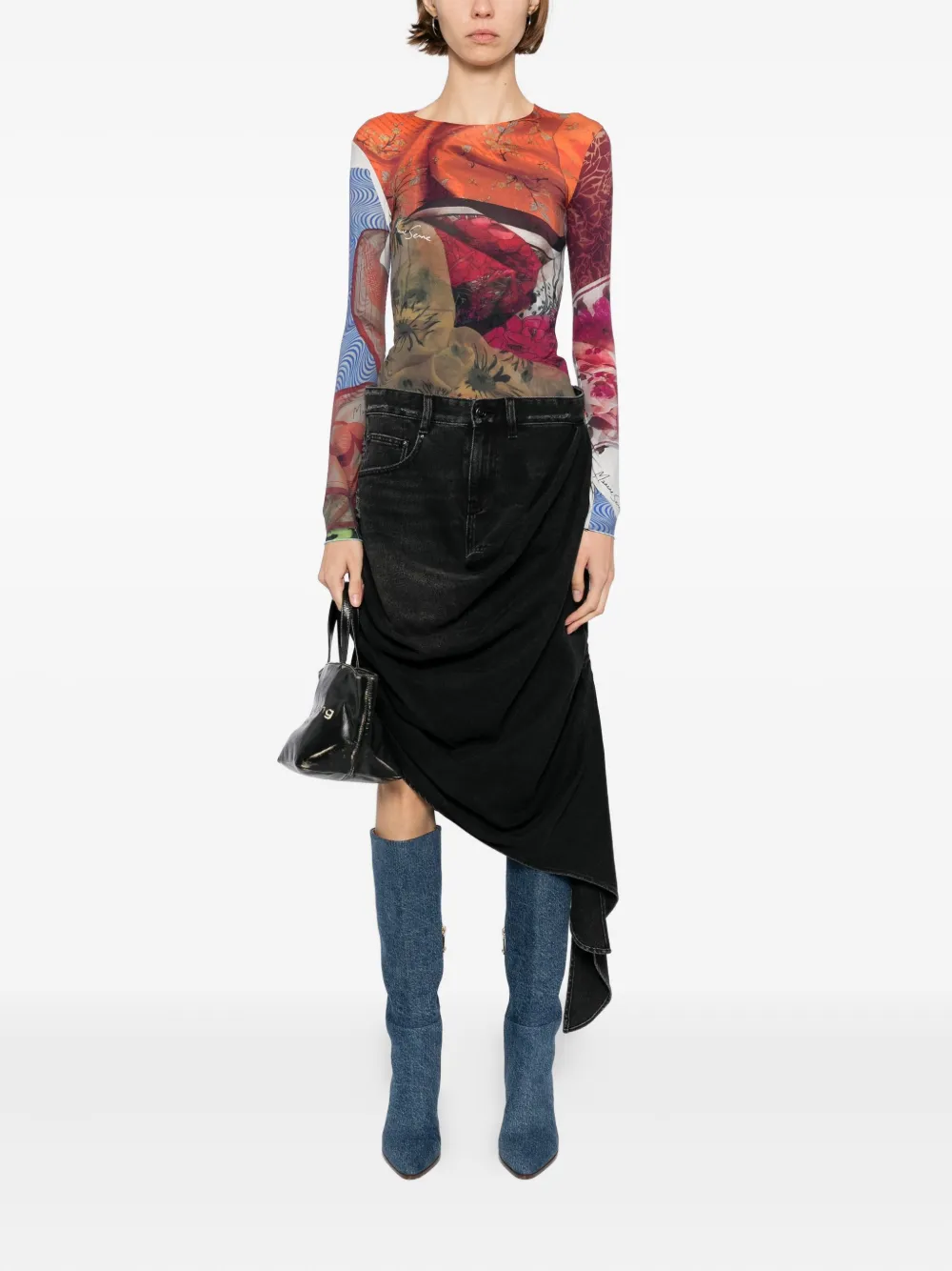 JNBY Tencel rok - Zwart