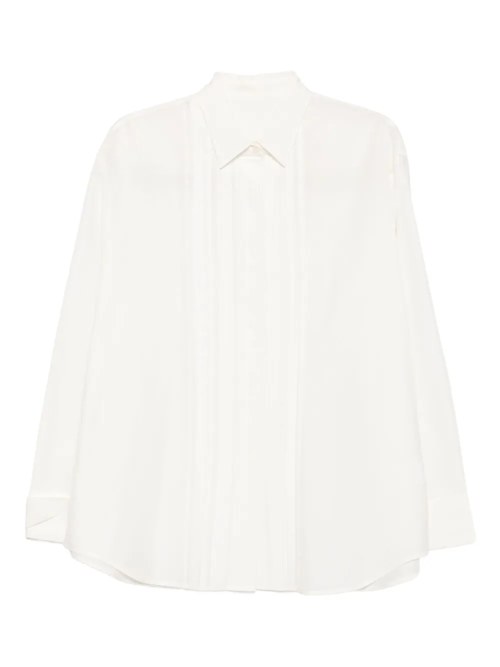Loose-fitting long-sleeved shirt