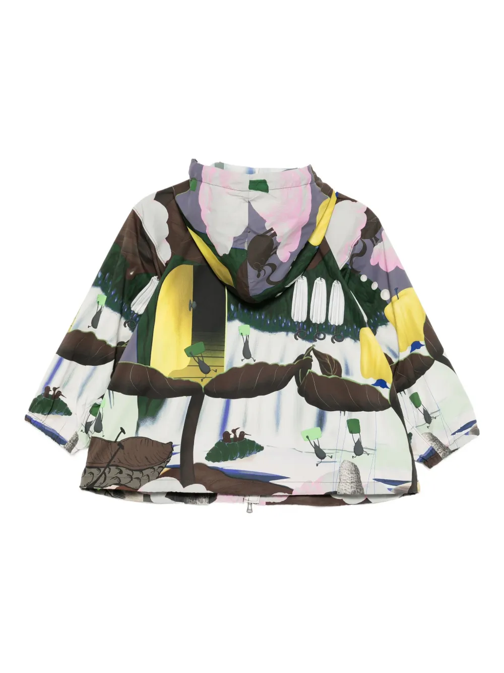 jnby by JNBY Jack met grafische print Bruin