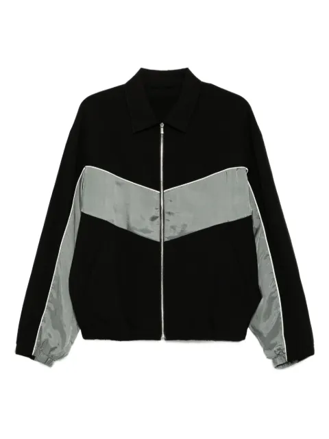 CROQUIS contrasting-panel jacket