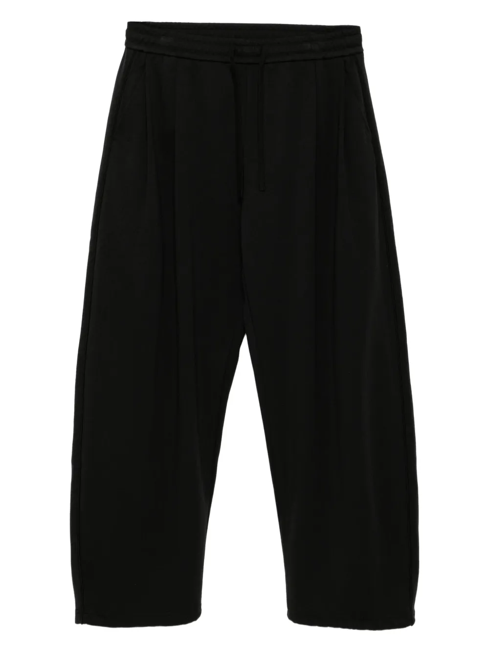 pleated cotton trousers