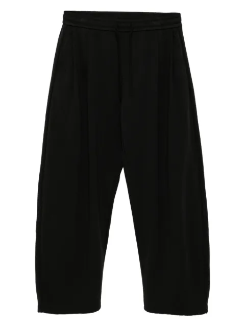 CROQUIS pleated cotton trousers