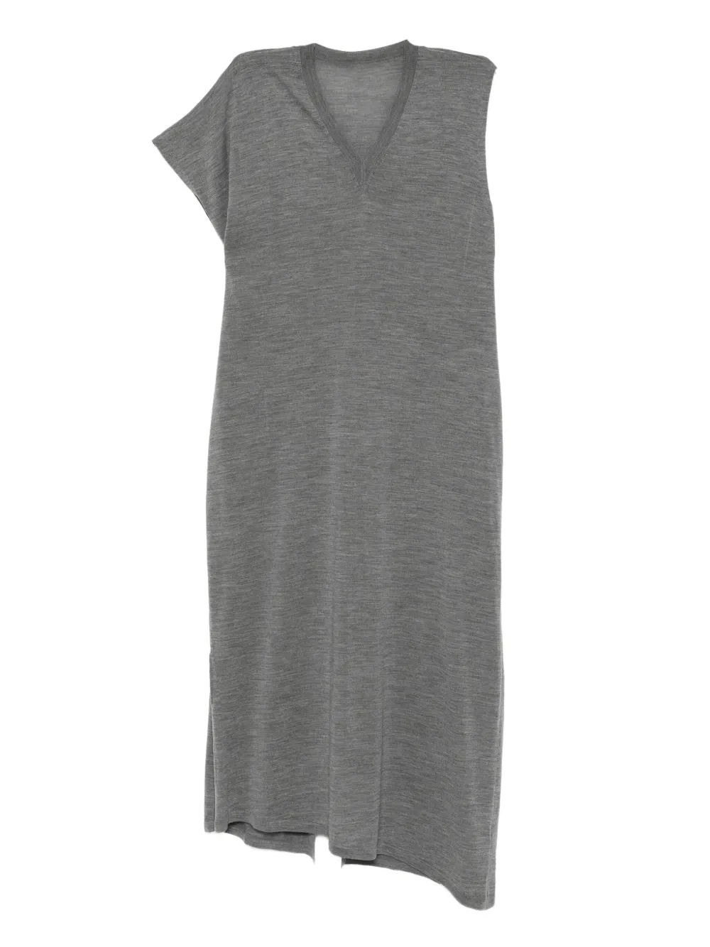 sleeveless V-neck dress