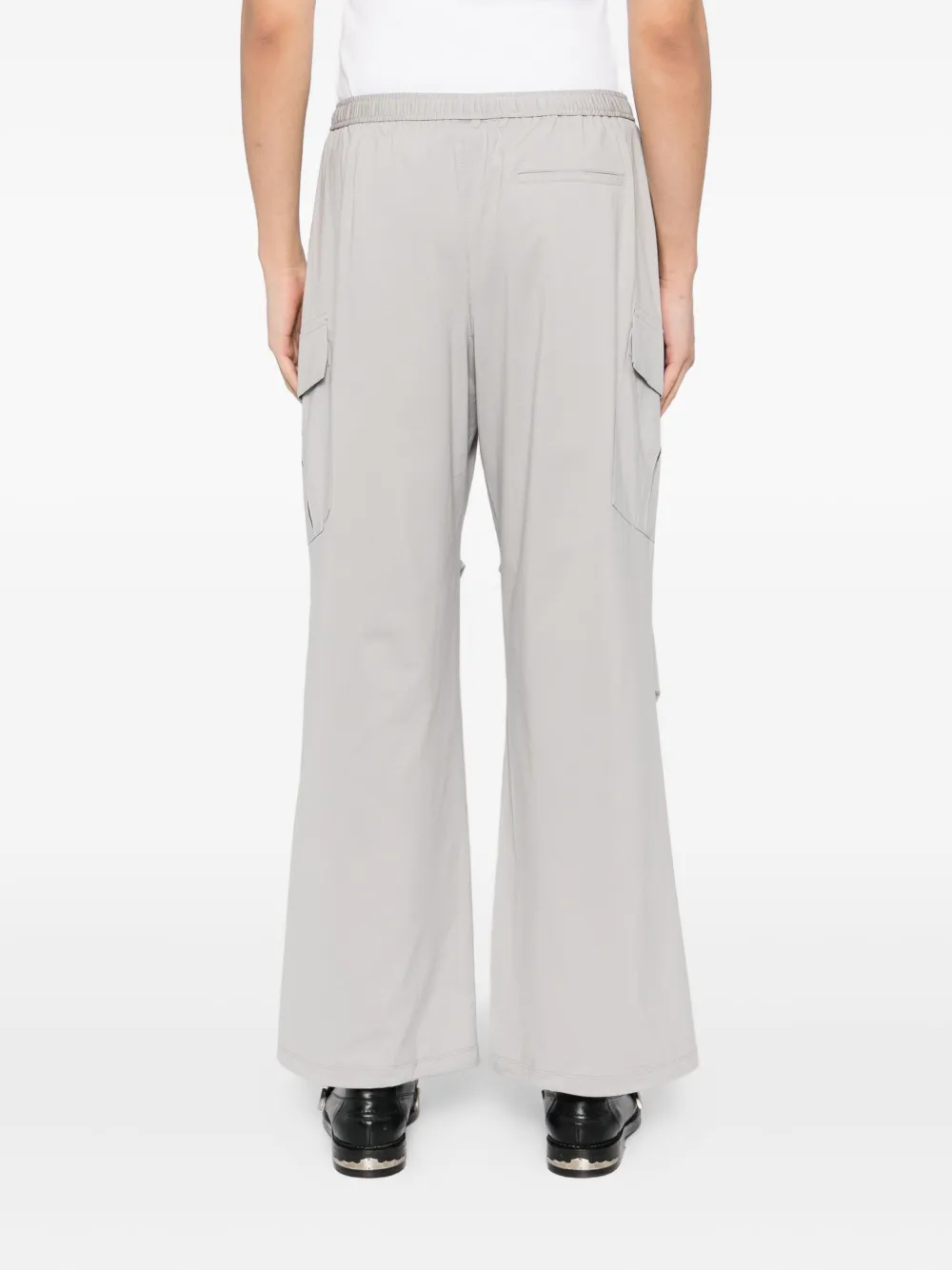 CROQUIS Cargo broek met trekkoord Grijs