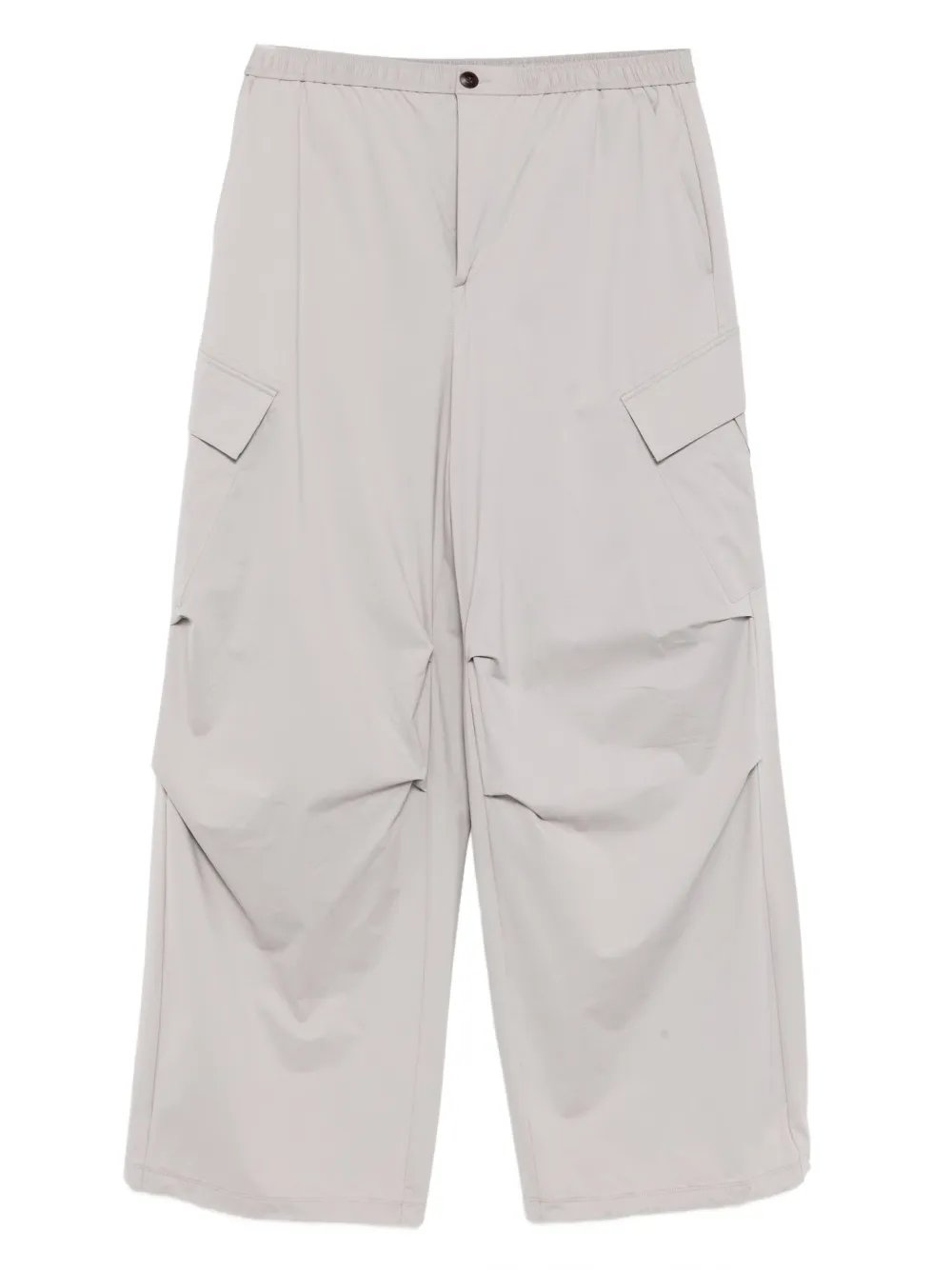 drawstring cargo trousers