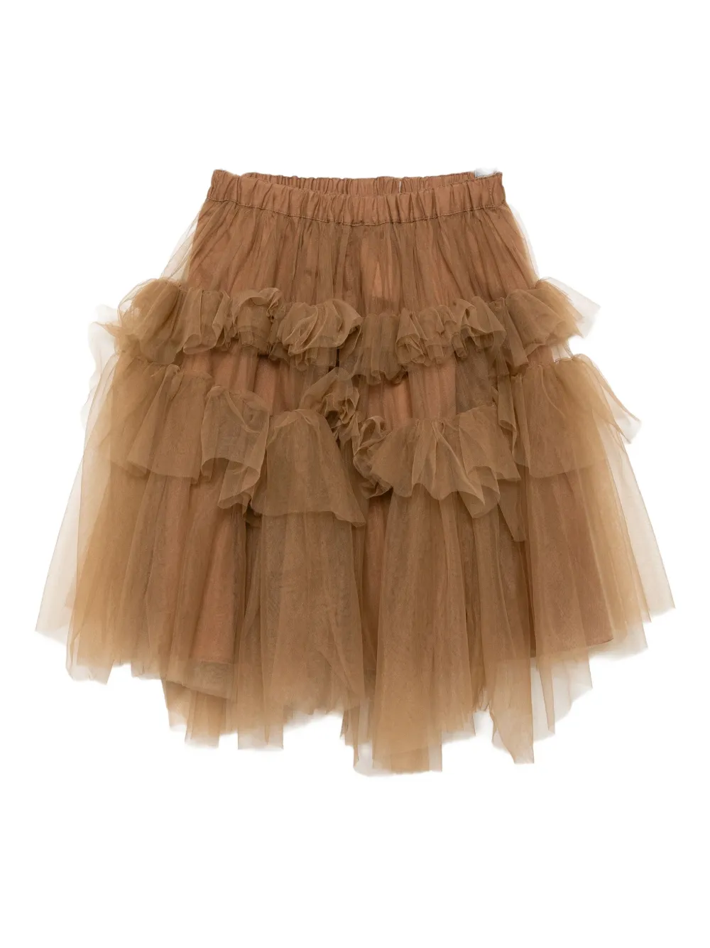 jnby by JNBY fungus edge mesh skirt - Marrone