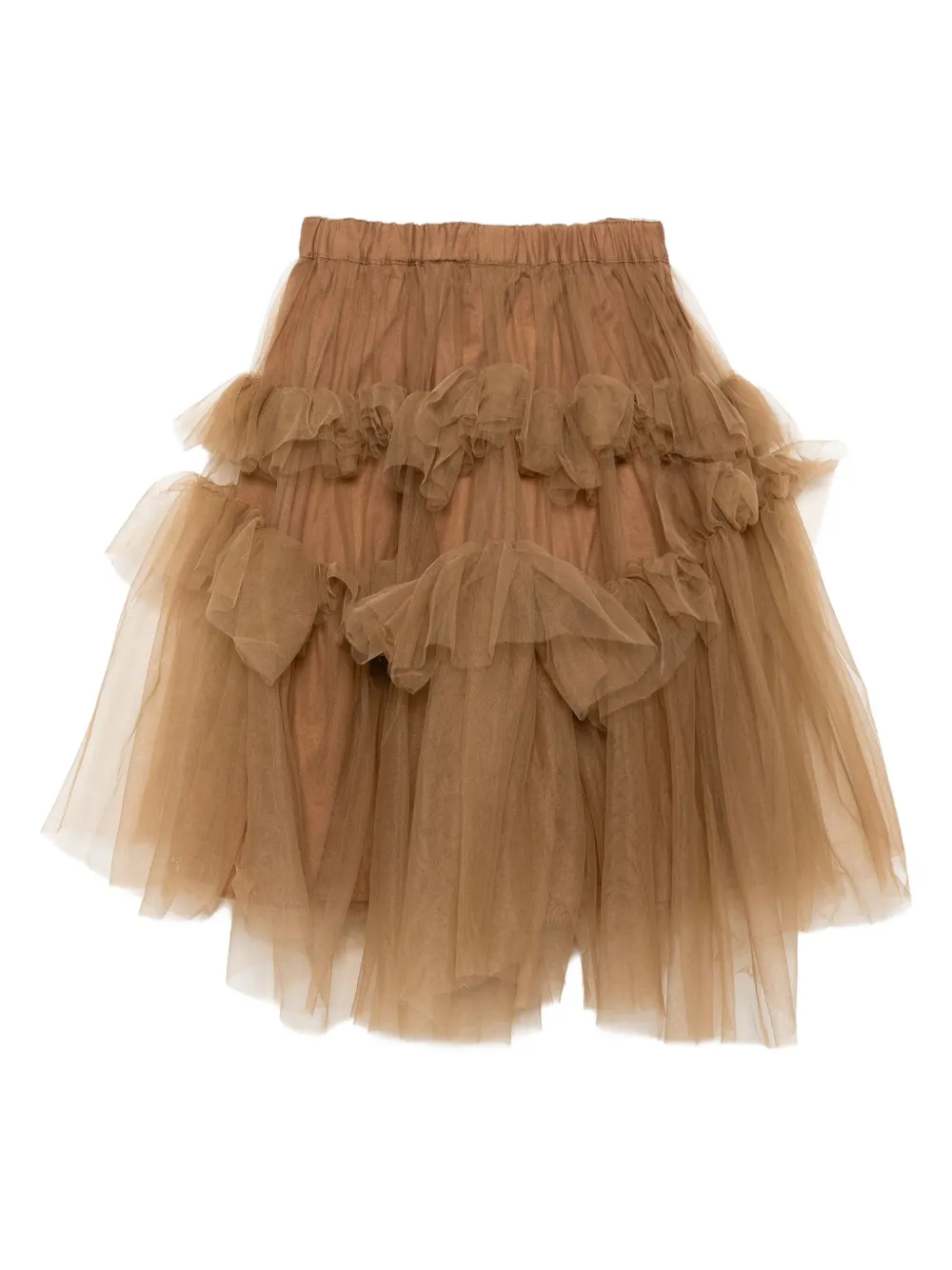 jnby by JNBY fungus edge mesh skirt Bruin