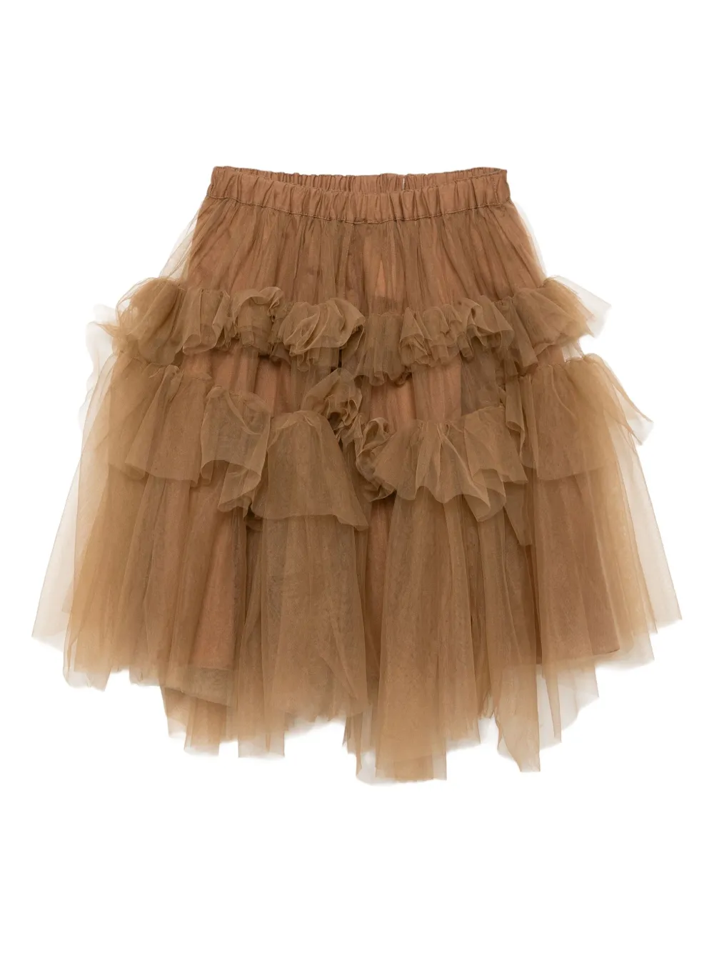 jnby by JNBY fungus edge mesh skirt - ブラウン jnby by JNBY fungus edge mesh skirt - ブラウン