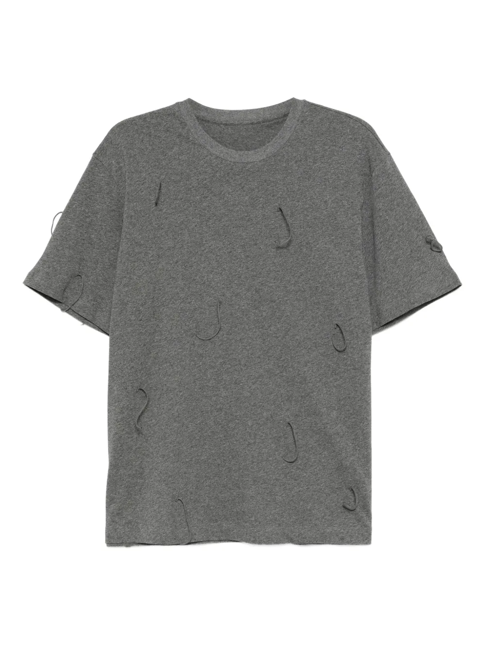 loop-detail T-shirt