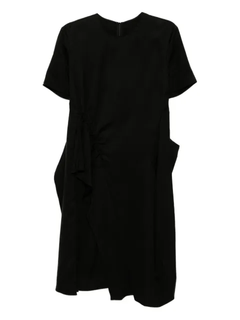 JNBY A-type asymmetrical short-sleeved dress