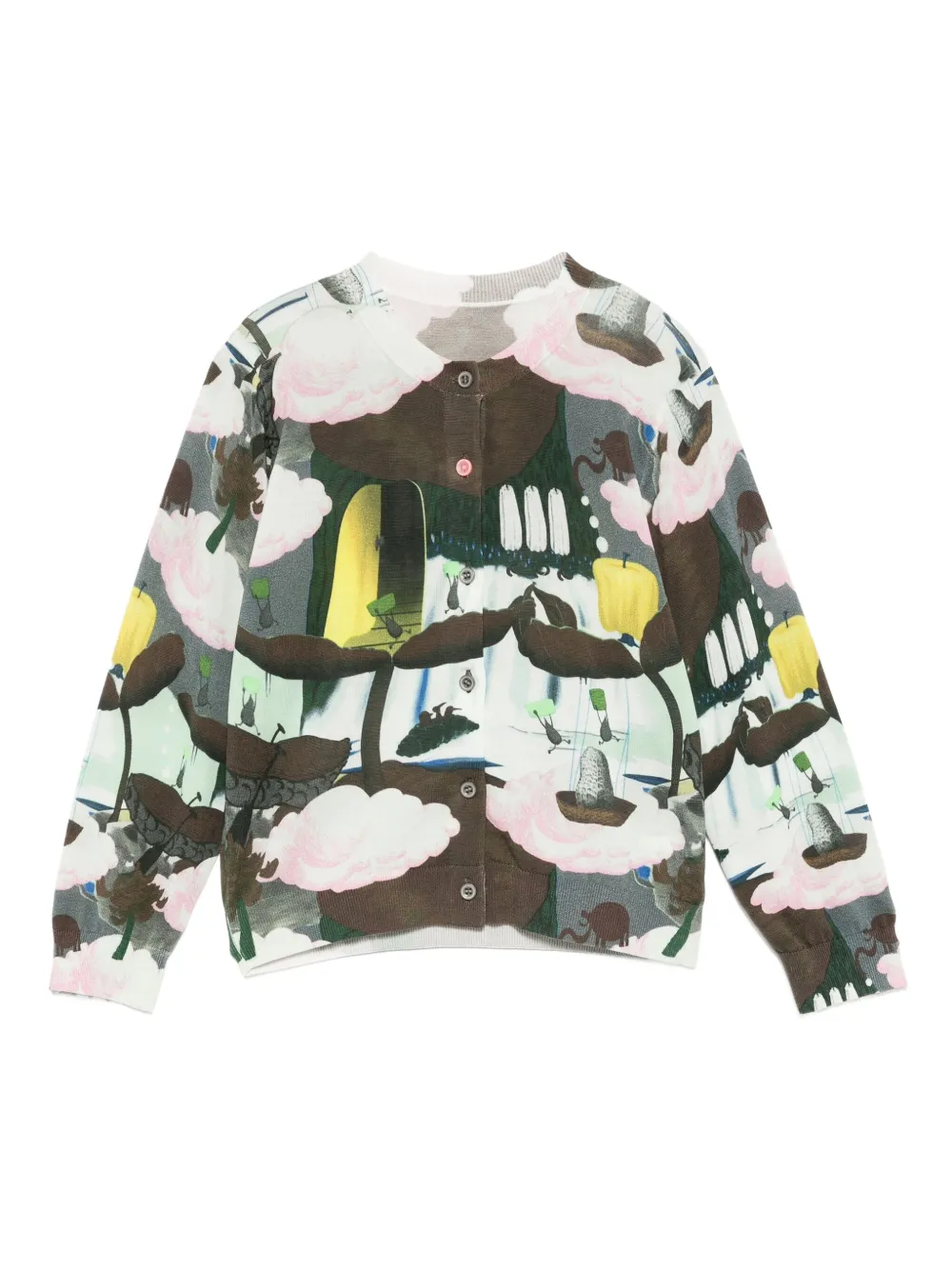 Jnby by JNBY Vest met grafische print Bruin