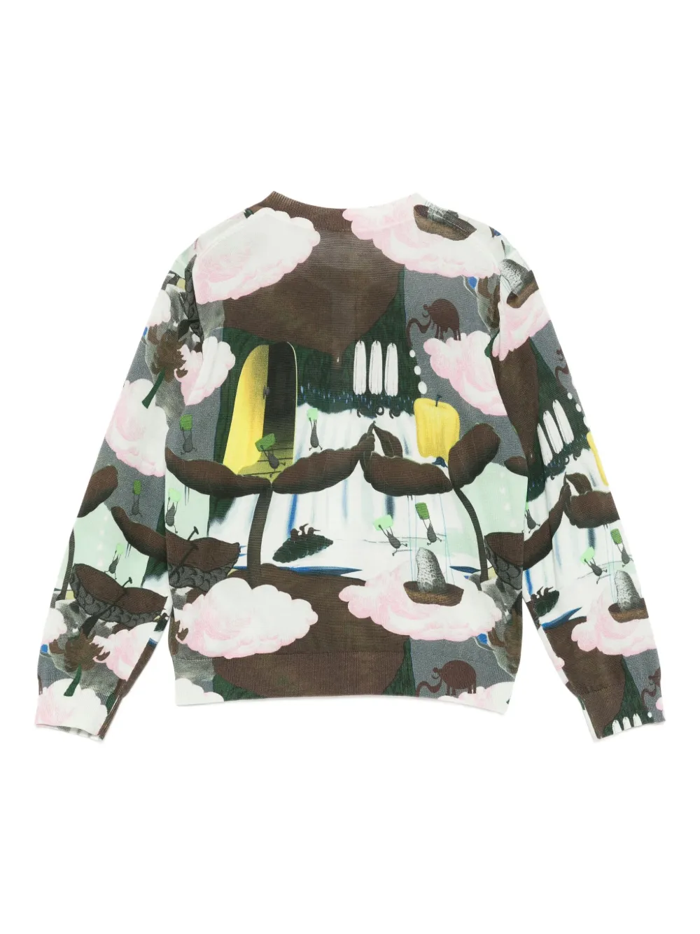 jnby by JNBY Vest met grafische print Bruin