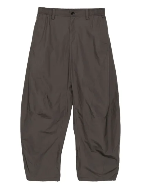 CROQUIS wide-leg cotton trousers