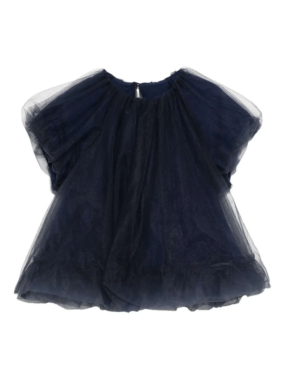 Jnby by JNBY Mesh top met korte mouwen Blauw