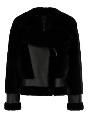ムートン・ファーコート BLANCHA REVERSIBLE JACKET IN FUR AND NYLON Blancha | Shop Online for Sale & New Arrivals | Shop Monde