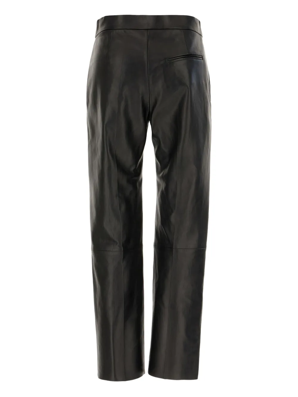Alberta Ferretti straight-leg trousers - Zwart