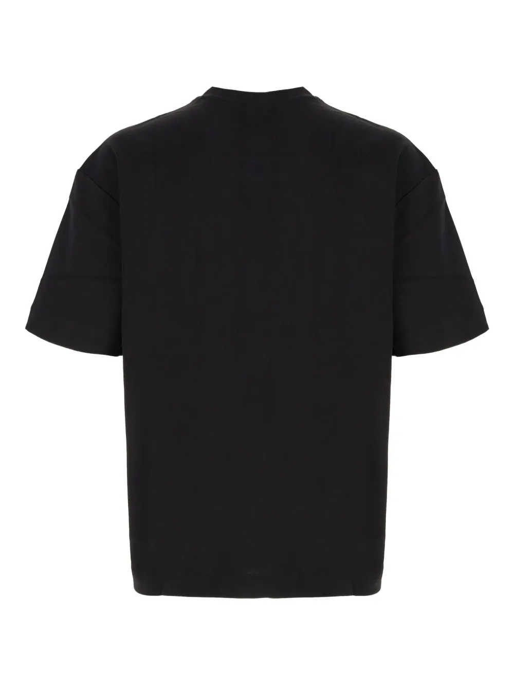 HUGO T-shirt met zakdetail - Zwart